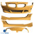 FRP AERO Body Kit 4pc > BMW Z4 (E85) 2003-2008 - image 3