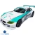 FRP GTR Wide Body Side Skirts > BMW Z4 M (E86) 2006-2008 > 3dr Coupe - image 4