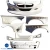 FRP GTR Wide Body Kit 8pc > BMW Z4 M (E86) 2006-2008 > 3dr Coupe - image 3