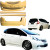 FRP NOBL Body Kit 4pc > Honda Fit 2009-2013 - image 1