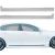FRP ING Side Skirts > Lexus GS300 2006-2011 - image 1