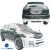 FRP ZEU Body Kit 4pc > Lexus RX350 2010-2012 - image 3