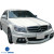 ModeloDrive FRP WAL BISO Front Bumper /w Housings > Mercedes-Benz C-Class (W204) 2008-2011 > 4-Door Sedan - image 2