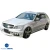 FRP WAL BISO Front Bumper /w Housings > Mercedes-Benz C-Class (W204) 2008-2011 > 4-Door Sedan - image 10
