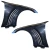 FRP WAL Fenders (front) > Mercedes-Benz CLS-Class (W219) 2006-2008 - image 4