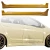 FRP CON Side Skirts > Toyota Yaris 2007-2011 > 3/5dr Hatchback - image 1
