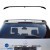 FRP BRAB Roof Spoiler Wing > Mercedes-Benz M-Class (W164) 2006-2011 - image 2