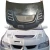 FRP GIAL Vented Hood > Mitsubishi Evolution EVO8 EVO9 2003-2006 - image 1