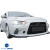FRP HL Wide Body Front Bumper > Mitsubishi Lancer 2010-2015 - image 2