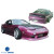 FRP DMA t3 Body Kit > Nissan 240SX 1989-1994> 3dr Hatch - image 2