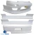 FRP DMA t3 Body Kit > Nissan 240SX 1989-1994> 3dr Hatch - image 4