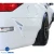 FRP SDAS Wide Body 60mm Fender Flares (rear) 4pc > Nissan 350Z (Z33) 2003-2008 - image 2