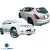 FRP ING Body Kit 4pc > Nissan Murano 2003-2007 - image 2