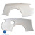 FRP CWE GT Wide Body 40mm Fenders (rear) > Nissan Silvia (S15) 1999-2002 - image 9