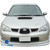 ModeloDrive FRP VAR Front Valance Add-on > Subaru WRX 2006-2007 > 4dr Sedan