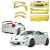 FRP AP-BR Wide Body Kit 8pc > Toyota Celica (ZZT231) 2000-2005 - image 1