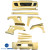 FRP WI Wide Body Kit 12pc > Toyota MRS MR2 Spyder 2000-2005 - image 6