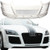 ModeloDrive FRP PDES Front Bumper > Audi TT 2008-2014 - image 1