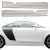 FRP PDES Side Skirts > Audi TT 2008-2014 - image 1