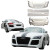 FRP PDES Body Kit 4pc > Audi TT 2008-2014 - image 1