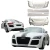 FRP PDES Body Kit 4pc > Audi TT 2008-2014 - image 1