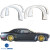 FRP LBPE Wide Body Flares Set 4pc > Dodge Challenger 2008-2018 - image 5