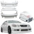 FRP BSPO Body Kit 4pc > Lexus GS300 1998-2005 - image 2
