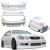 FRP BSPO Body Kit 4pc > Lexus GS300 1998-2005 - image 2