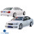 FRP KAZA Body Kit 4pc > Lexus GS300 1998-2005 - image 4