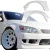 FRP MSV Wide Body 40mm Fender Flares (front) 4pc > Lexus IS300 2000-2005> 4dr - image 1