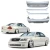 FRP VIP Body Kit 4pc > Lexus LS430 (UCF30) 2001-2003 - image 1