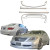 FRP WAL Body Kit 4pc (short wheelbase) > Lexus LS460 2007-2009 - image 2