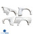 FRP ORI t4 75mm Wide Body Fenders Set 8pc > Nissan 240SX 1989-1994 > 3dr Hatch - image 3