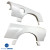 FRP ORI t4 75mm Wide Body Fenders Set 8pc > Nissan 240SX 1989-1994 > 3dr Hatch - image 69