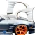 FRP ORI t4 75mm Wide Body Fenders Set 8pc > Nissan 240SX 1989-1994 > 3dr Hatch - image 43