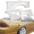 FRP ORI t2 50mm Fenders (rear) 3pc w Gas Cap > Nissan 240SX (S14) 1995-1998 - image 1