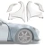 FRP ARTI Wide Body Fenders (front) 4pc > Scion FR-S 2013-2018 - image 1