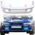 FRP LS WRC 00 Front Bumper w Caps 3pc > Subaru Impreza (GC8) 1993-2001 > 2/4dr - image 1