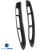 Carbon Fiber GT3-XL Fender Vents (front) 2pc > Chevrolet Corvette (C6) 2005-2013 - image 3