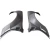Carbon Fiber GT3-XL Wide Body Fenders (rear) 2pc > Chevrolet Corvette (C6) 2005-2013 - image 3