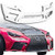ModeloDrive FRP ATIR Wide Body Front Bumper > Lexus SC430 2002-2010 - image 1