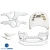 FRP ATIR Wide Body Kit > Lexus SC430 2002-2010 - image 3