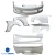 FRP VERT EDG Wide Body Kit 8pc > Nissan Silvia (S15) 1999-2002 - image 5