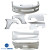 FRP VERT EDG Wide Body Kit 8pc > Nissan Silvia (S15) 1999-2002 - image 5