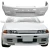 FRP GTR-LOOK Front Bumper > Nissan Skyline (R32) GTS 1990-1994 > 2/4dr - image 1