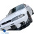 Carbon Fiber BORD Front Bumper Canards 4pc > Nissan Skyline (R33) GTR 1995-1998 - image 2