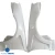 FRP DLUC Wide Body Fenders (front) 2pc > Nissan Skyline (R34) GTR 1999-2002 - image 25