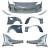 FRP BLIT Wide Body Kit 11pc > Scion FR-S 2013-2016 - image 2