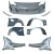 FRP BLIT Wide Body Kit 11pc > Scion FR-S 2013-2016 - image 2