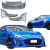 ModeloDrive FRP BLIT Body Kit 3pc > Subaru BRZ (ZN6) 2013-2020 - image 1